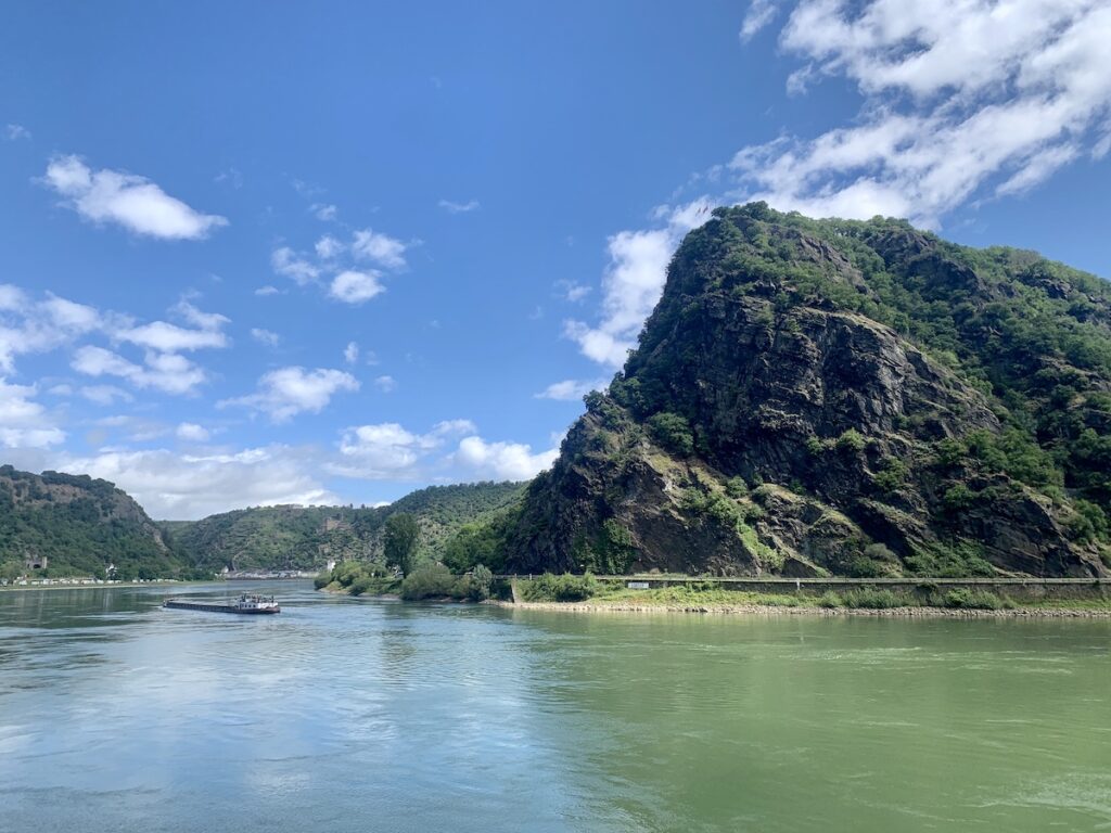 Loreley felsen am rhein