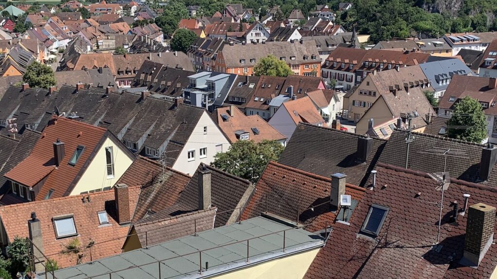 Dächer über Breisach