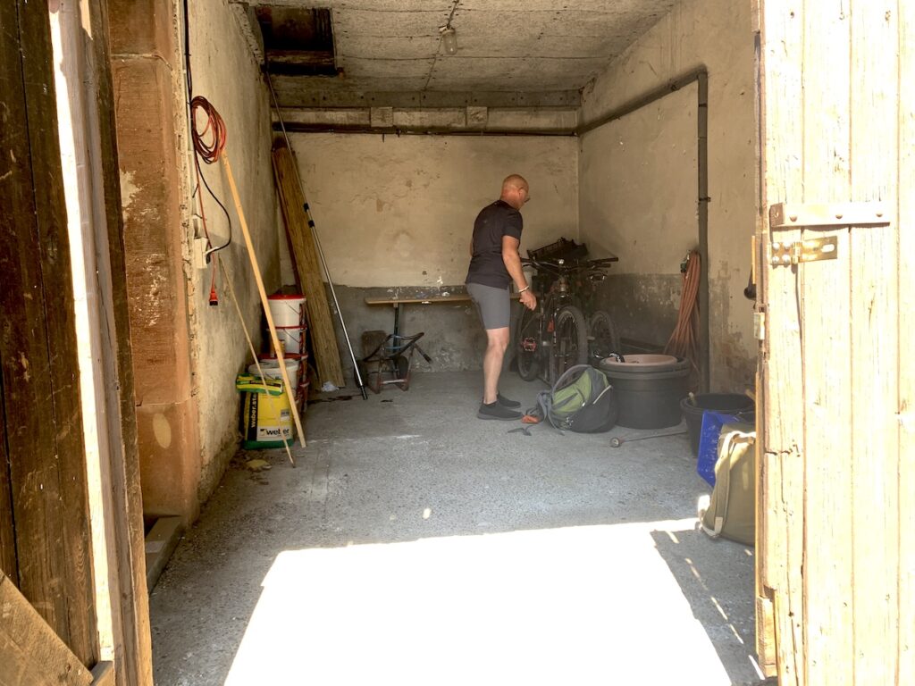 Garage fuer Fahrraeder Hotel17