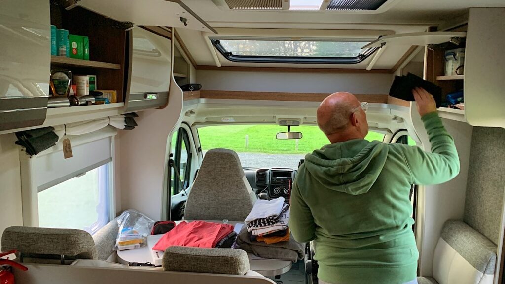 Wohnmobil Fiat Ducato Sicht nach vorne