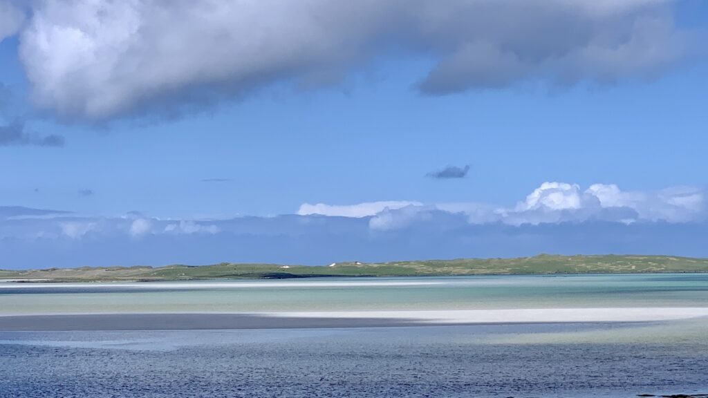 Sandbank in Malacleit auf North-Uist