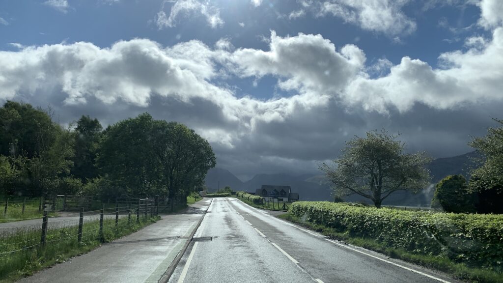 strasse bei fort william